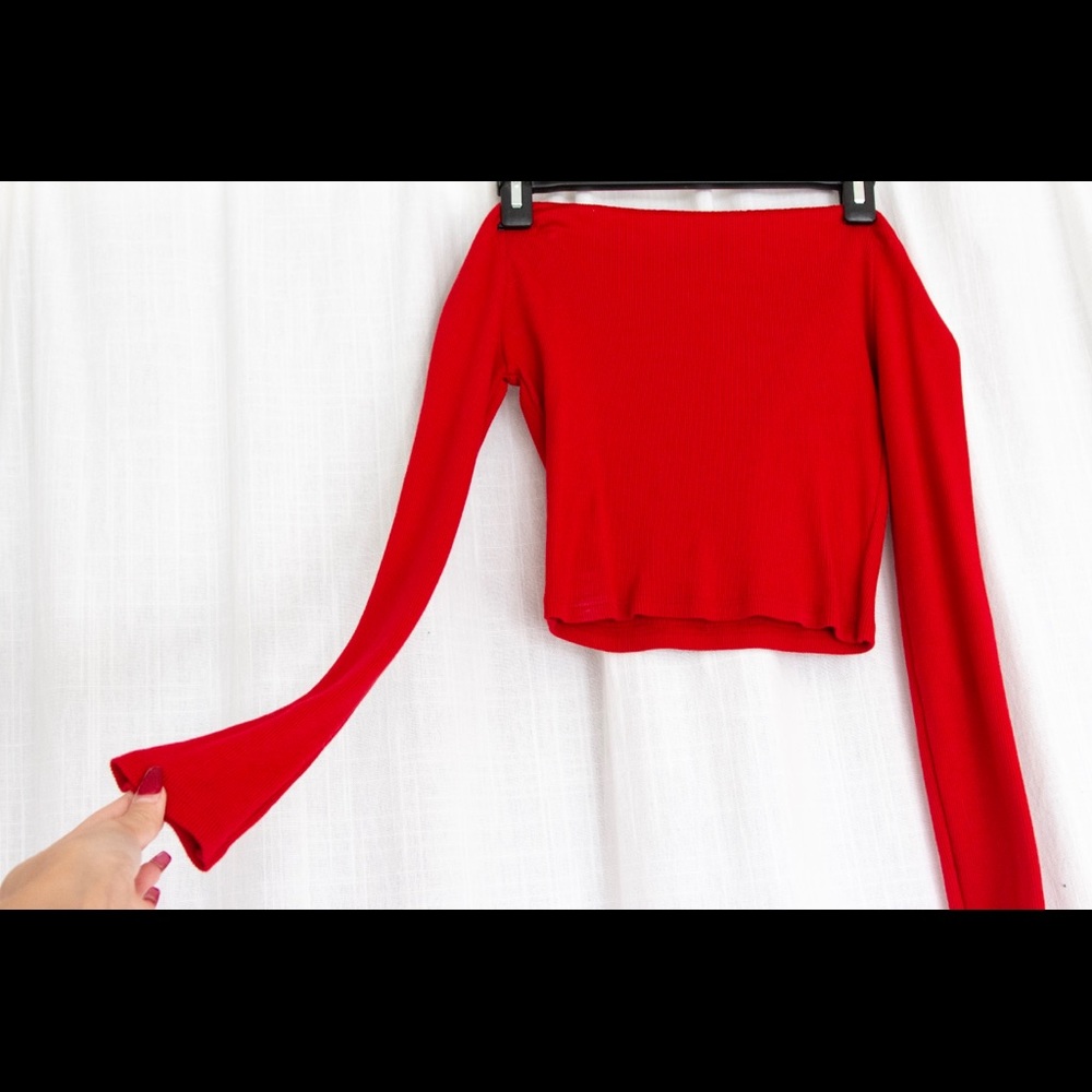 SOLD❌  STRAPLESS BRANDY TOP❤️